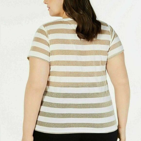 INC International Concepts Coastal Cool Top 0X - Picture 2 of 16